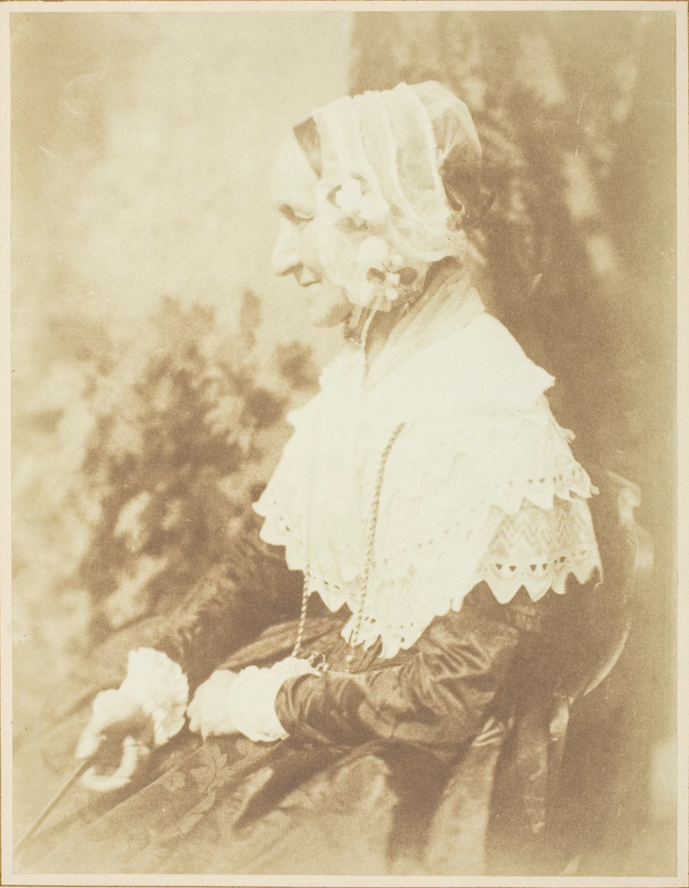 Portræt af fru Rigby af David Octavius Hill