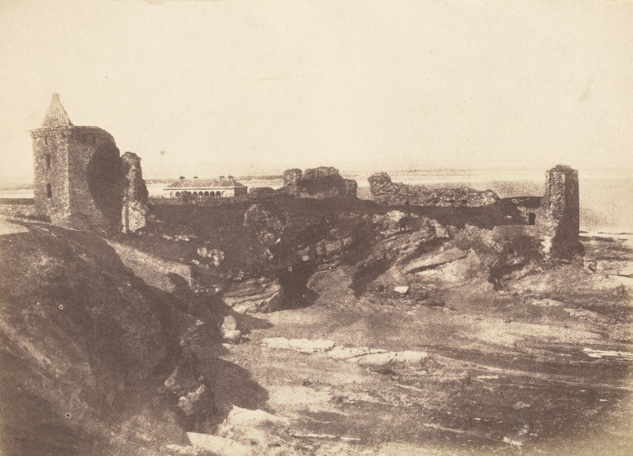 The Castle, St Andrews,1843-1847 (foto) af David Octavius Hill