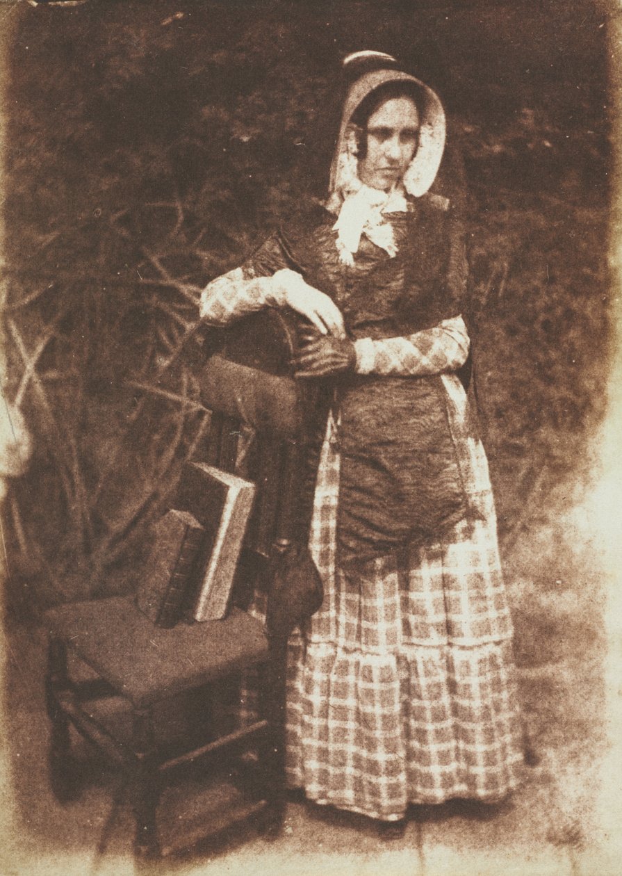 Ukendt kvinde, ca. 1844. af David Octavius Hill