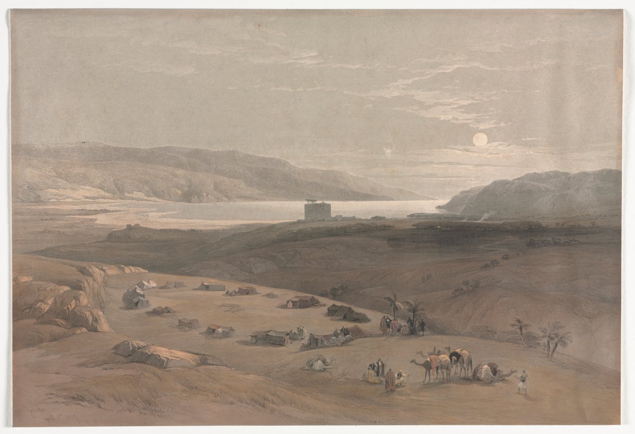 Jeri, 1839. af David Roberts