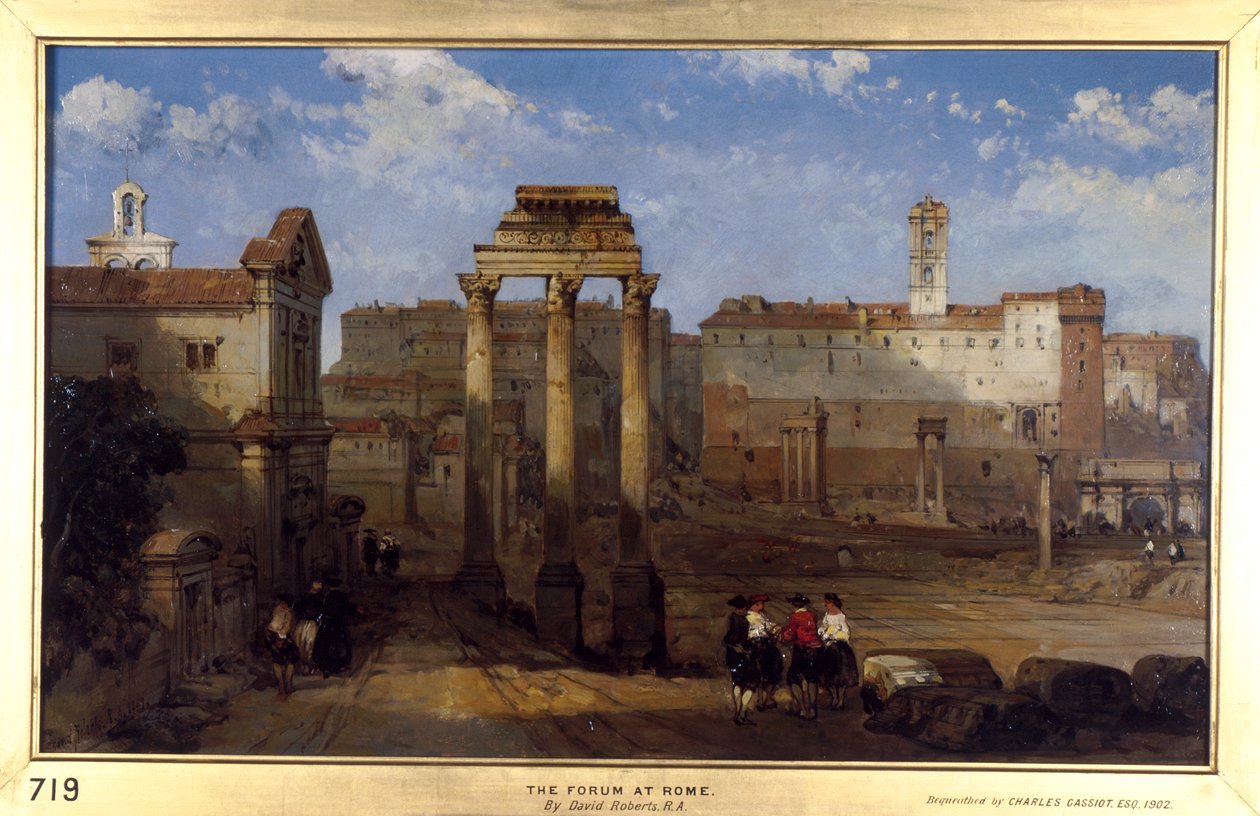 Forum, Rom af David Roberts