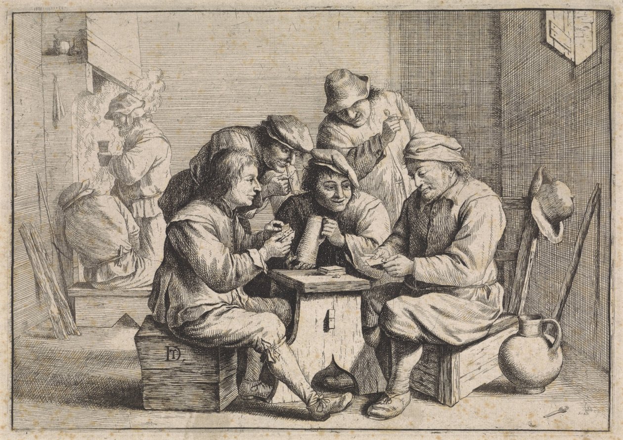 Kortspillere af David Teniers (II)