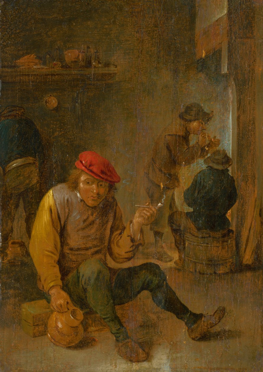En ryger, ca. 1650. af David Teniers the Younger