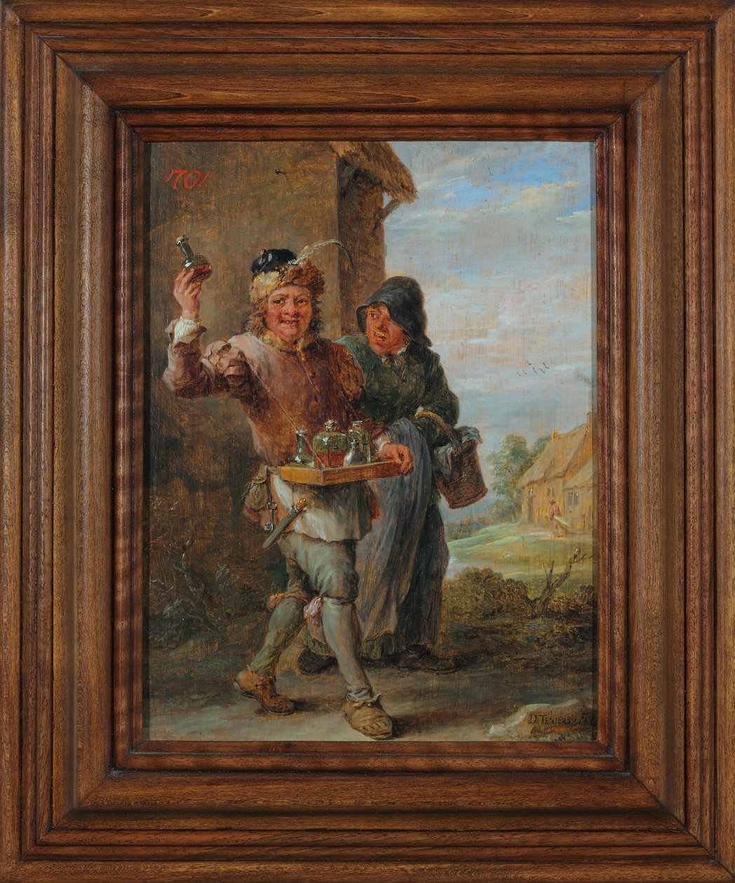 Landslæge, c. 1670 af David Teniers the Younger
