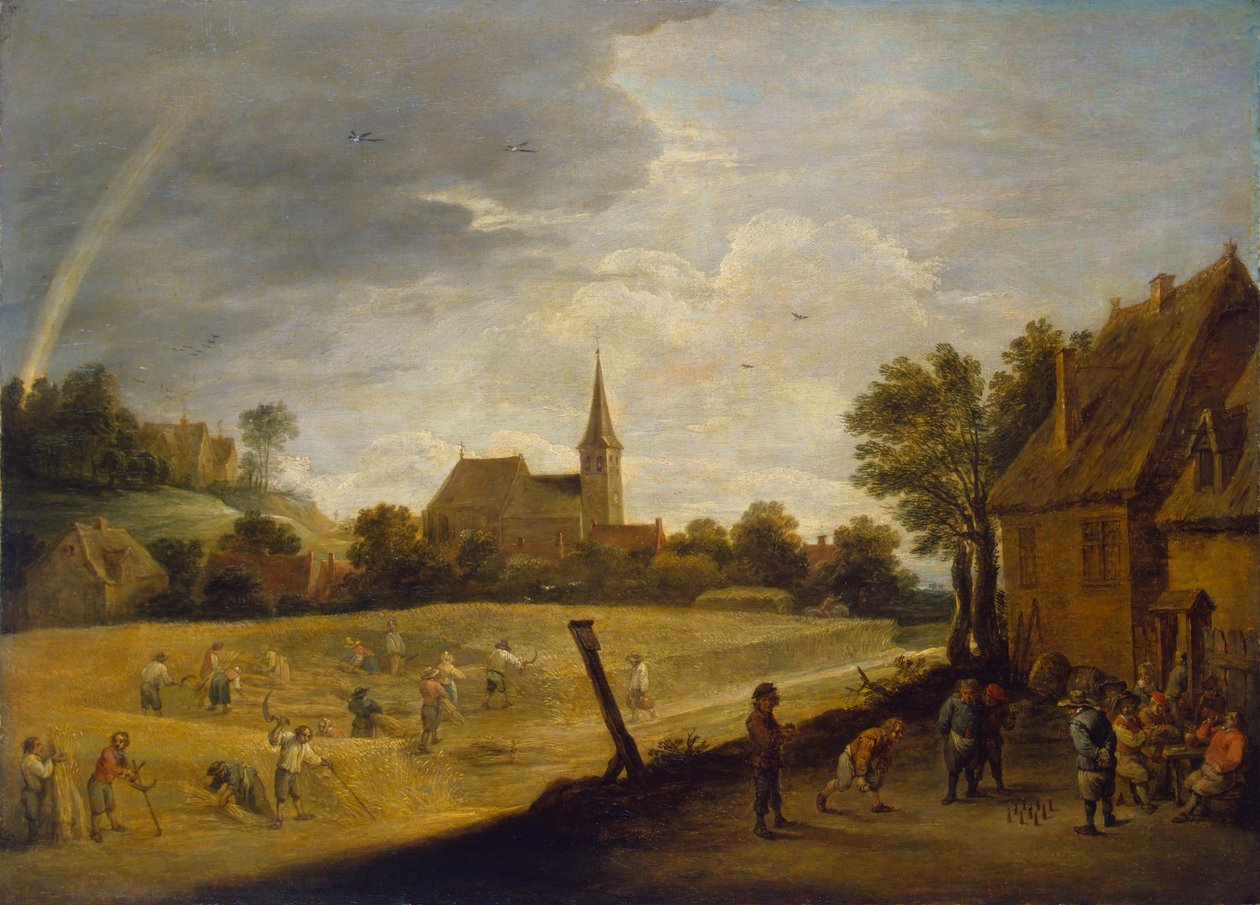 Høstning af David Teniers the Younger