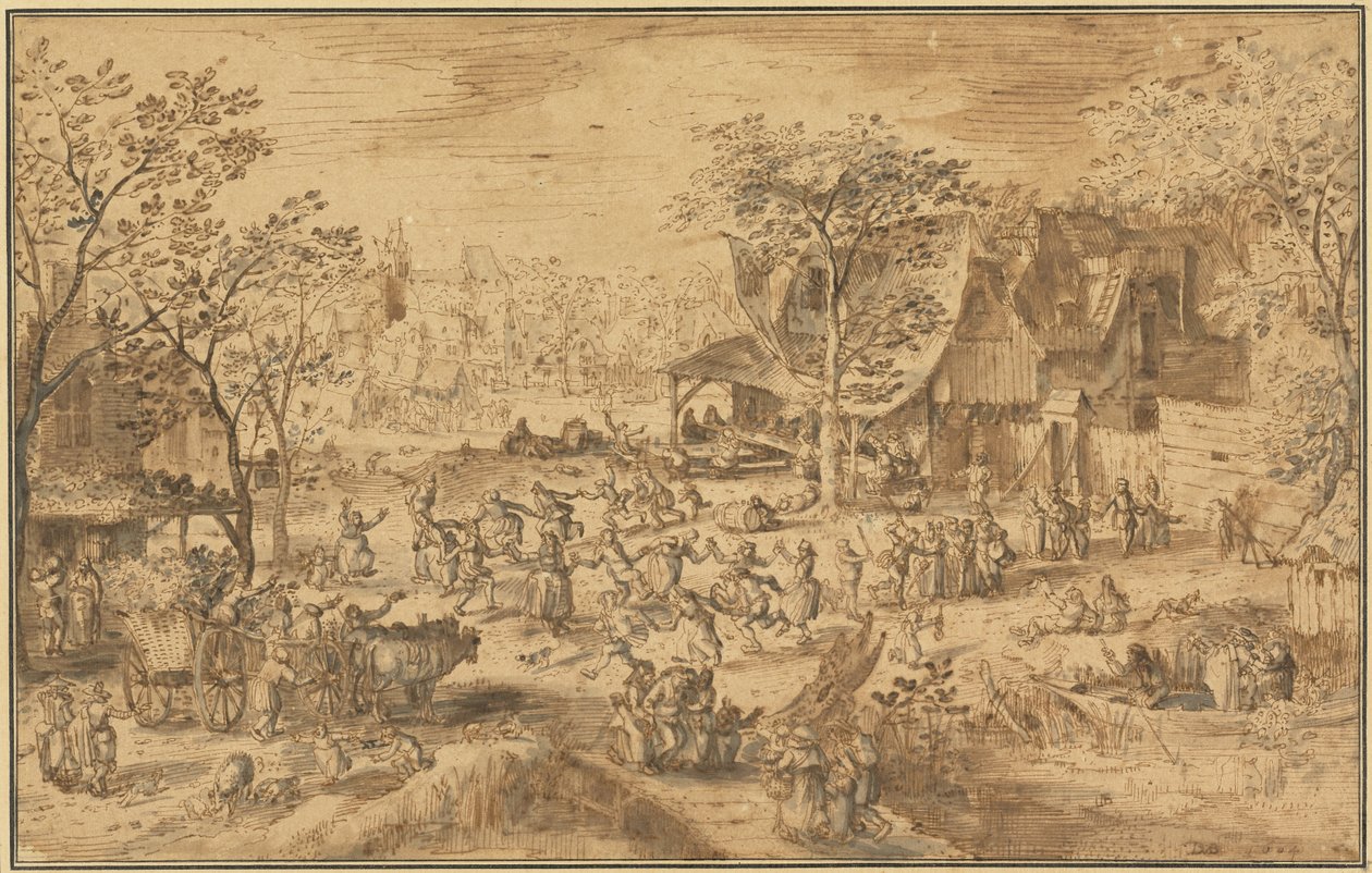 Bonde Kermis af David Vinckboons