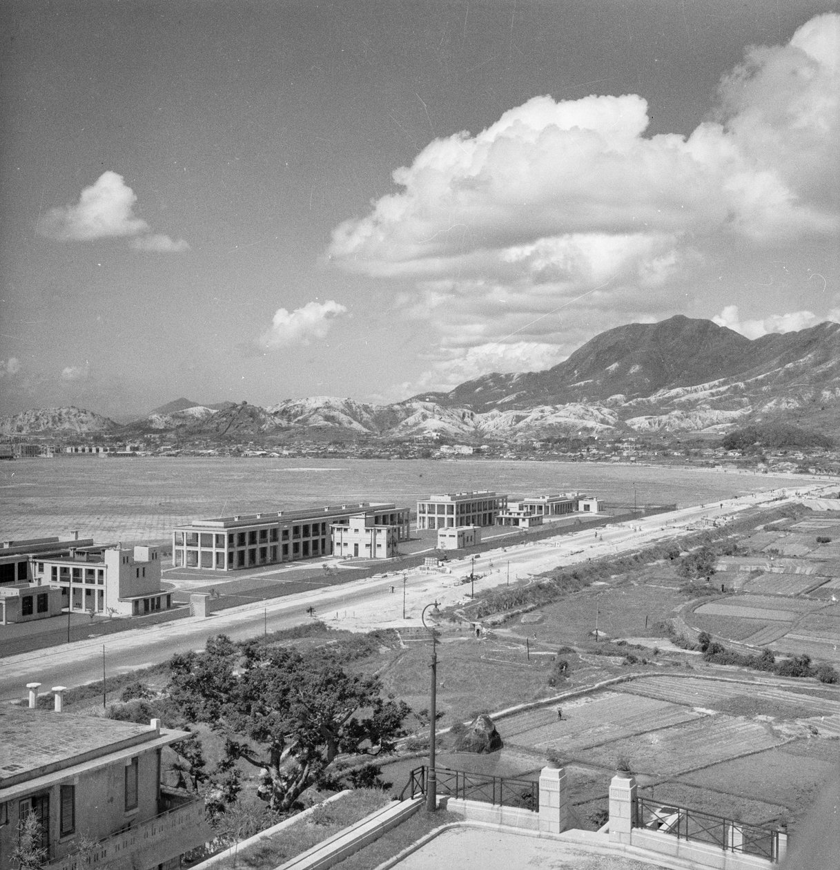 Kai Tak-flyvepladsen, Hong Kong af David Watkin Waters