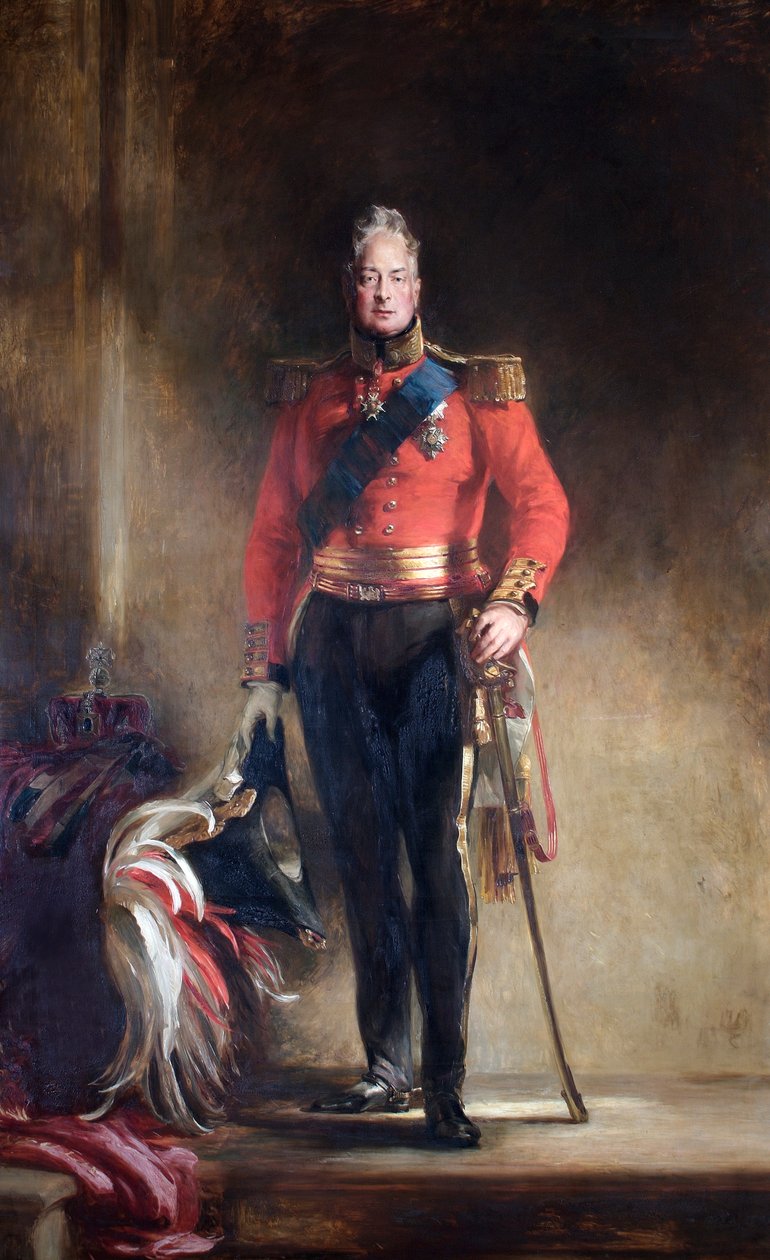 Kong Vilhelm IV (olie på lærred) af David Wilkie