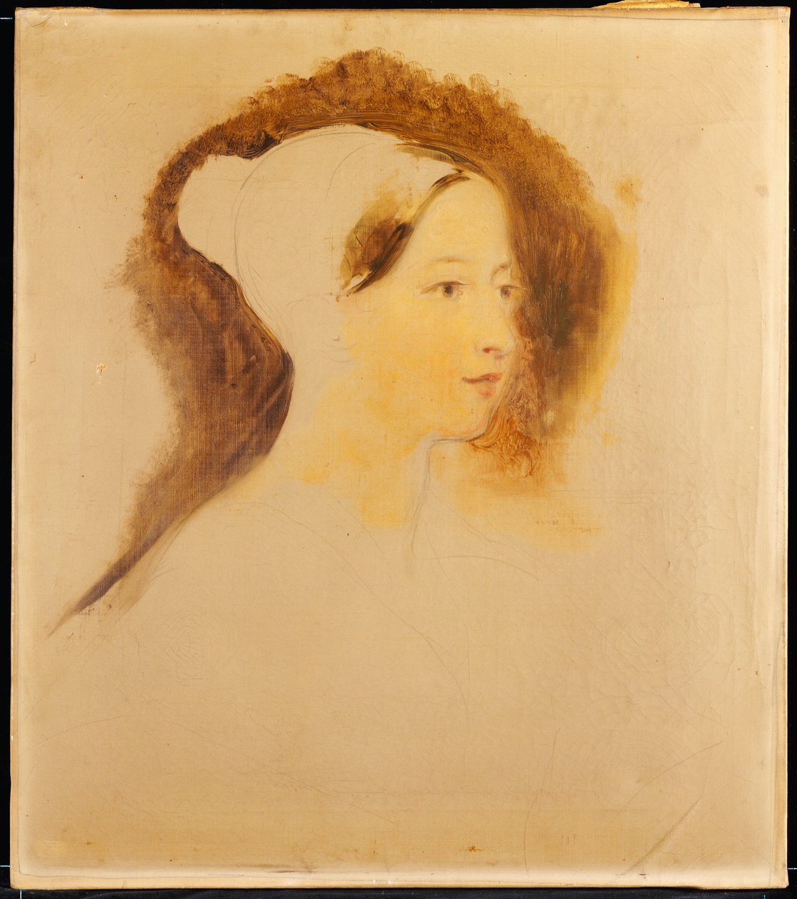 Portræt af dronning Victoria af David Wilkie