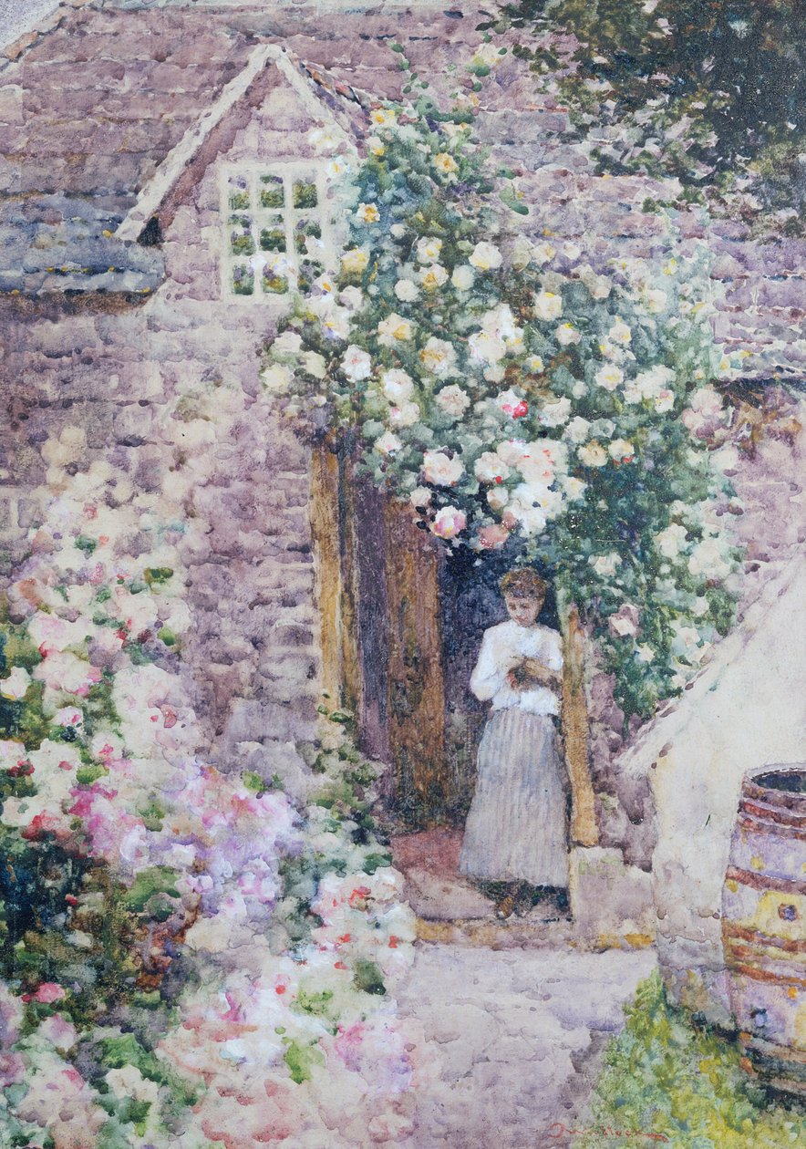 En walisisk Homestead af David Woodlock
