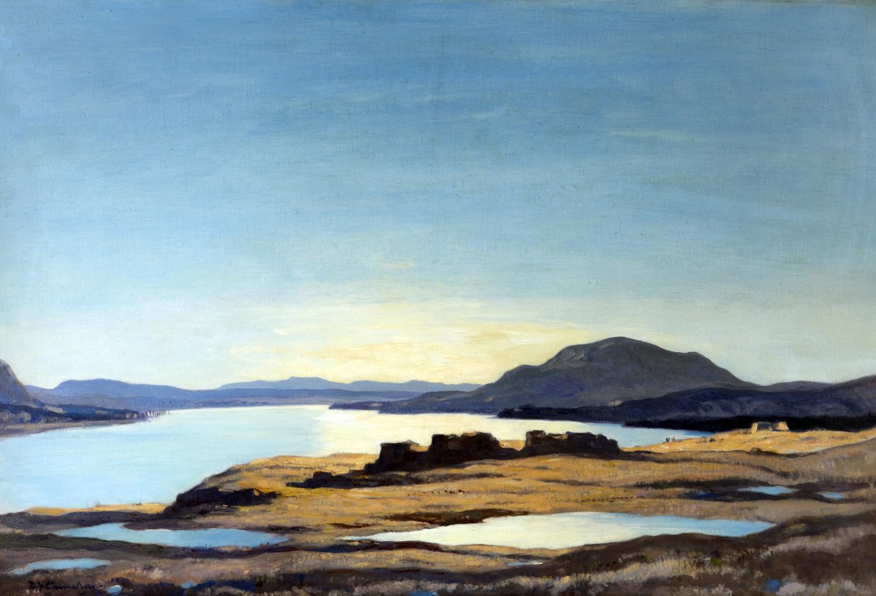 Loch Naver, Sutherlandshire af David Young Cameron