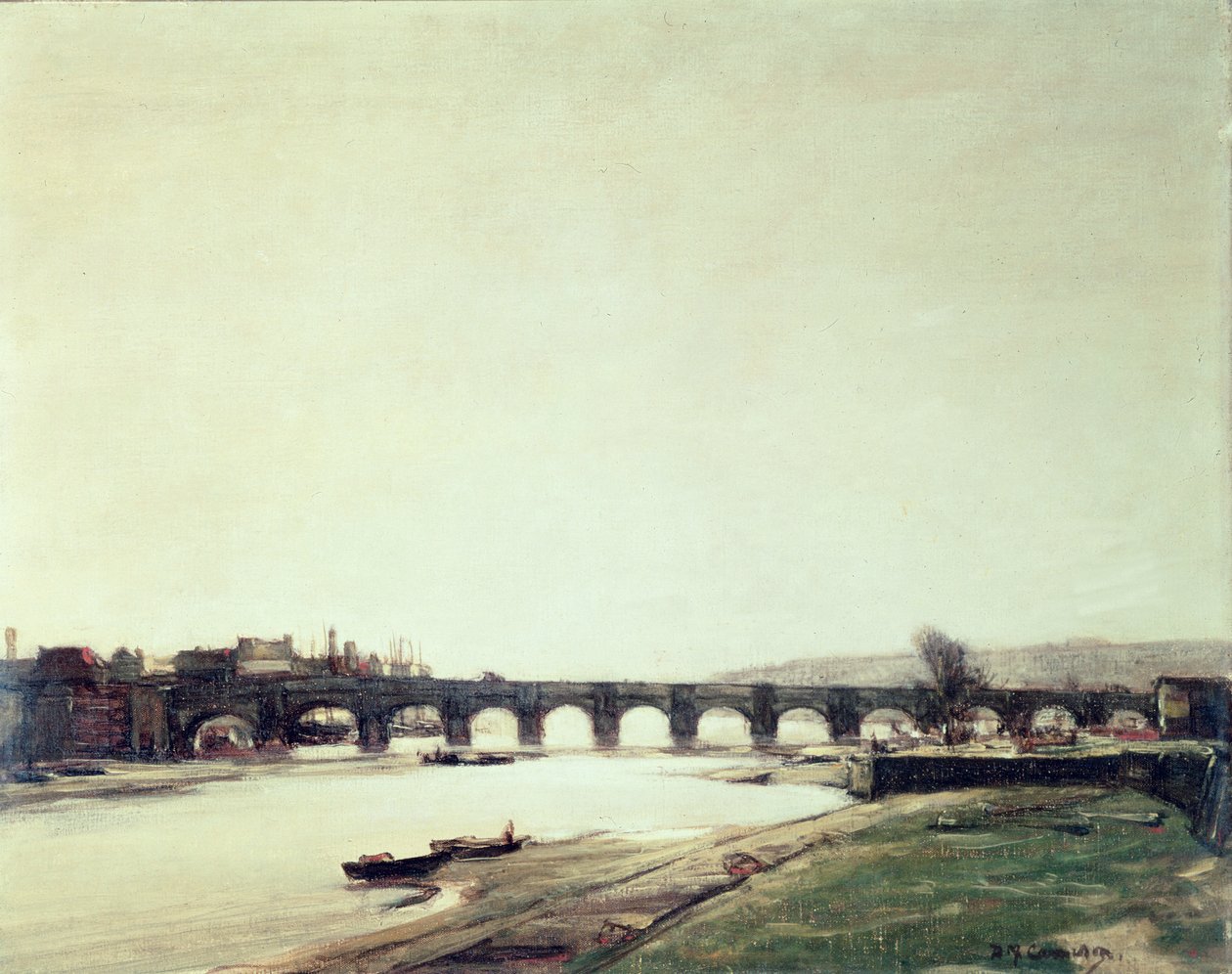 Morgen, Berwick på Tweed af David Young Cameron