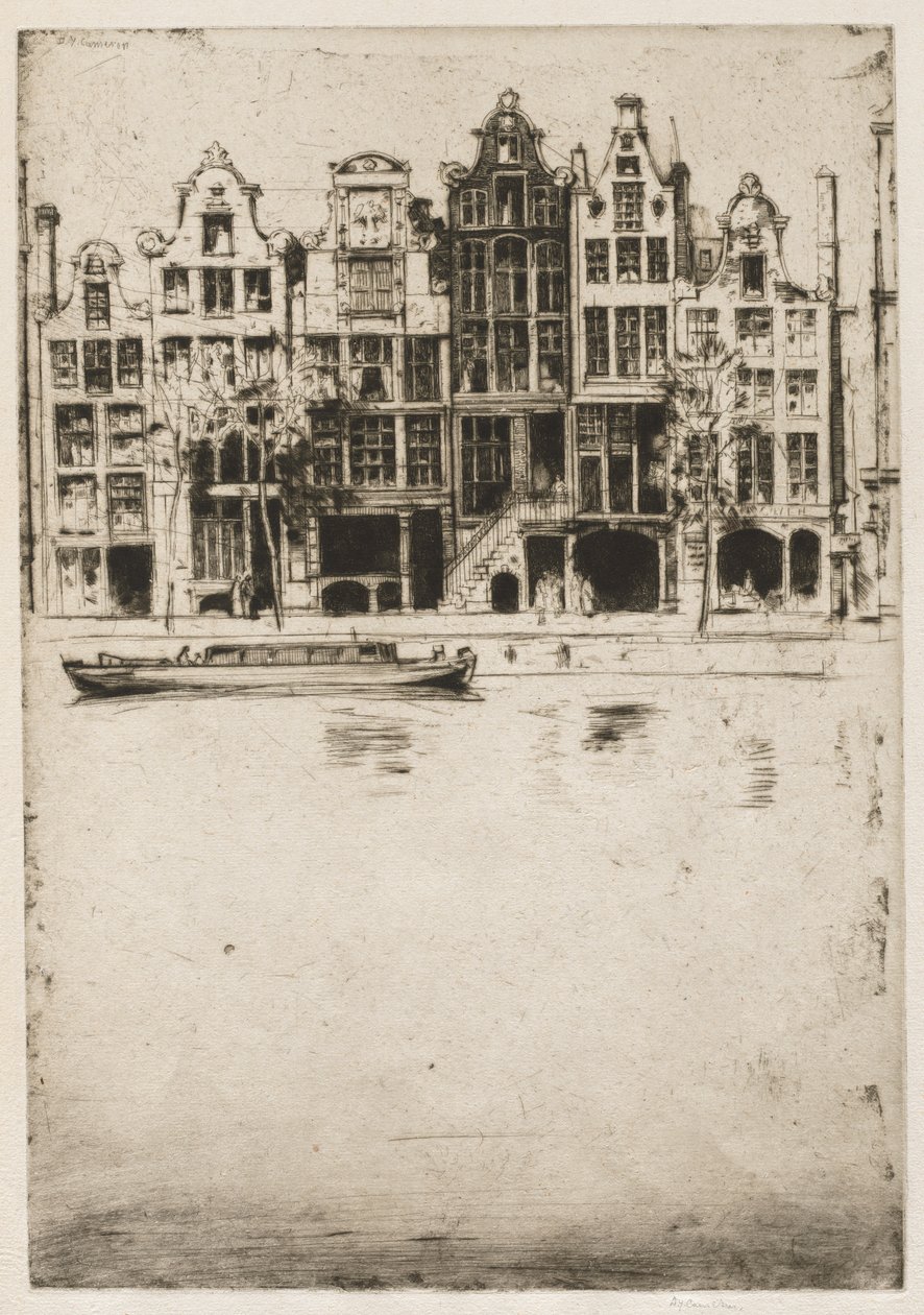 Minde om Amsterdam af David Young Cameron