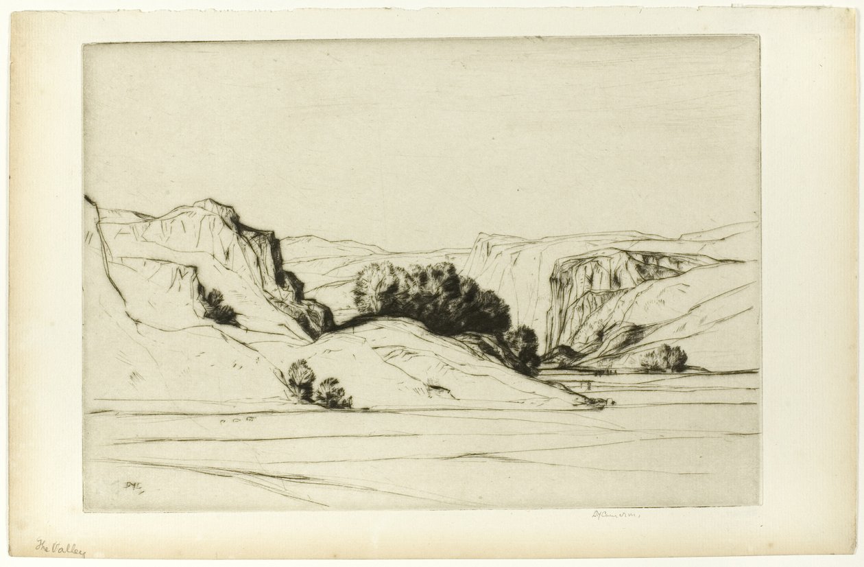 The Valley (også kendt som Glencrutten) af David Young Cameron