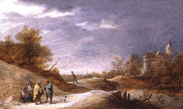 Spåkonen af David Teniers the Younger