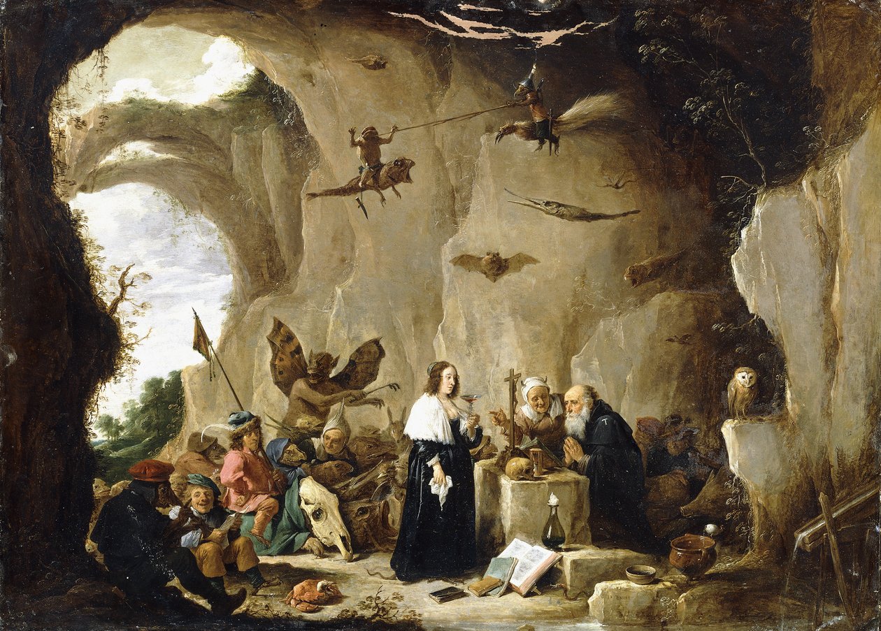 Sankt Anthonys fristelse, af David Teniers the Younger