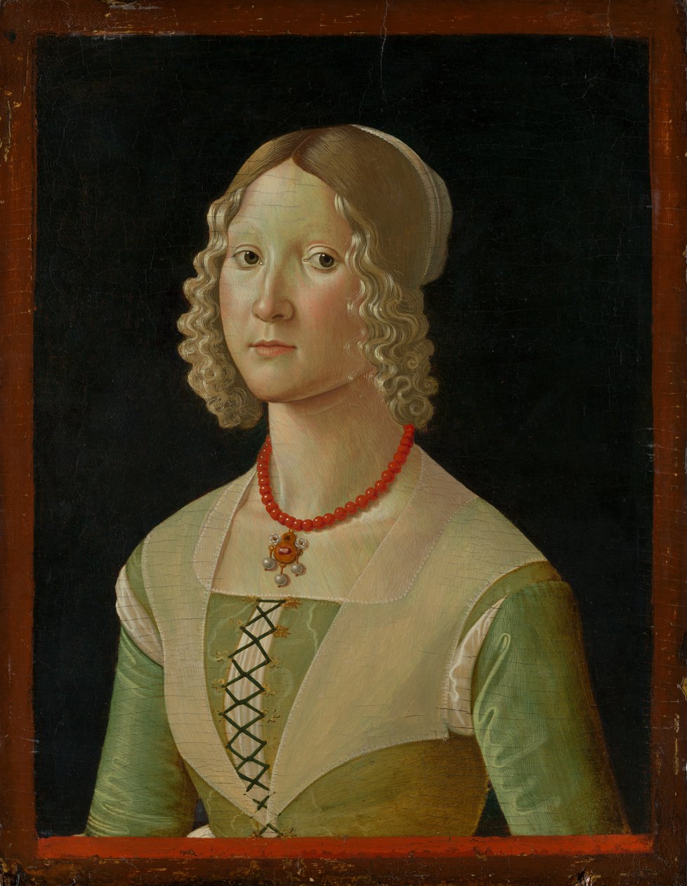 Vilde Sassetti født 1470, ca. 1487-88. af Davide Ghirlandaio