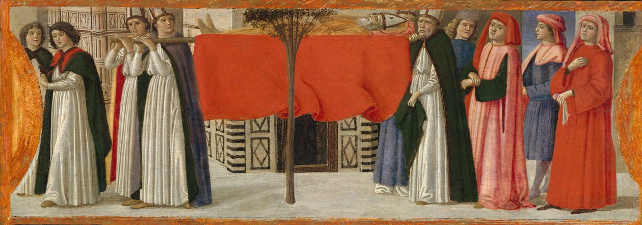 Begravelsen af Sankt Zenobius, ca. 1479. af Davide Ghirlandaio