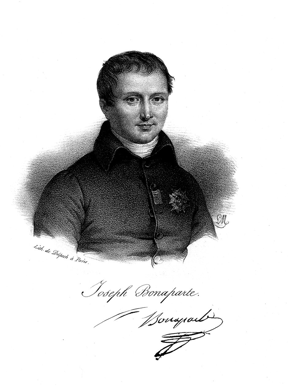 Joseph Bonaparte 1768-1844 c1830 af Delpech