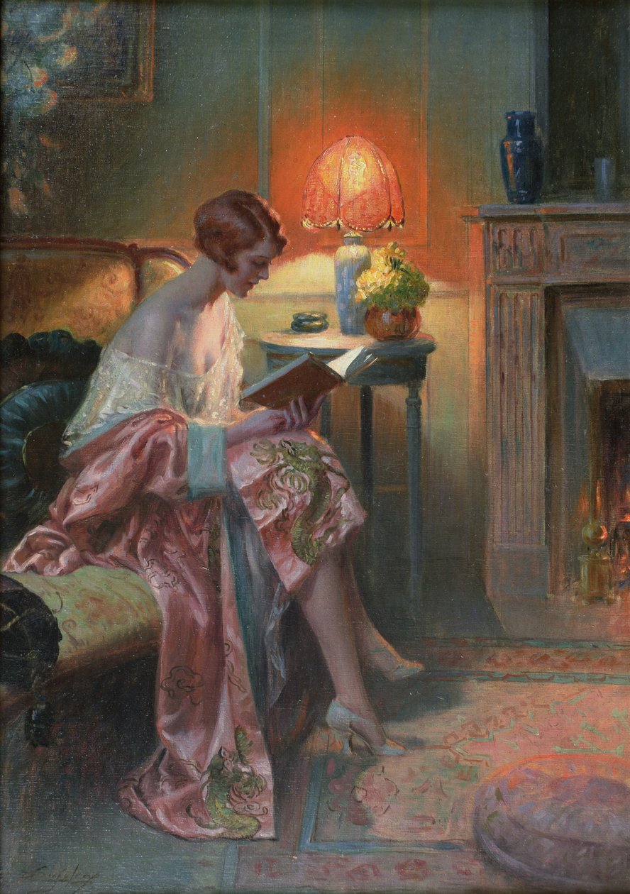 En stille læsning af Delphin Enjolras