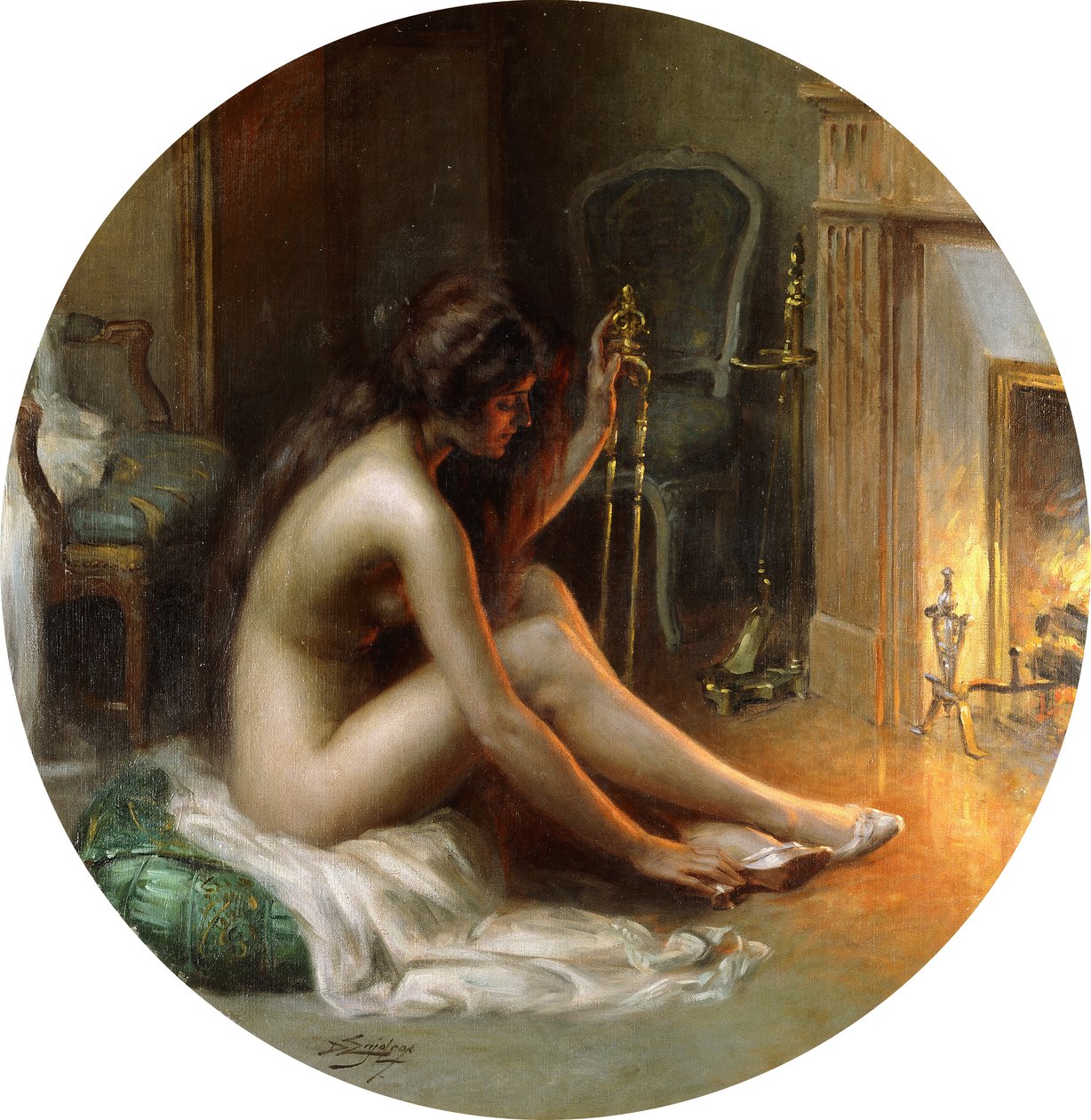 Ved Ilden af Delphin Enjolras