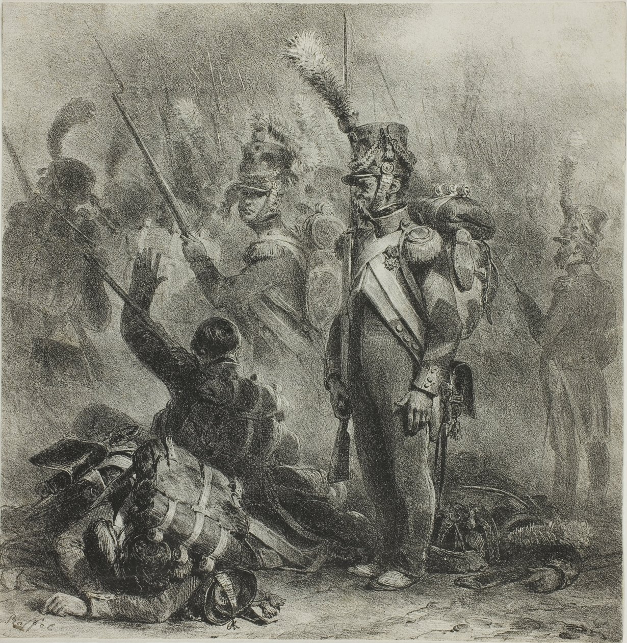 Luk rækkerne af Denis Auguste Marie Raffet