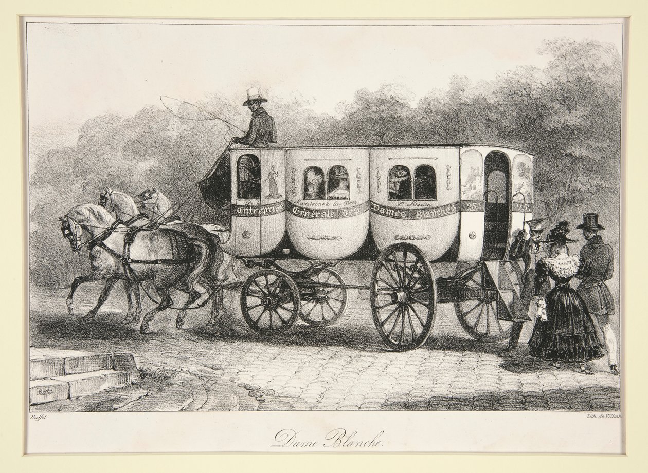 Hvid Dame af Denis Auguste Marie Raffet