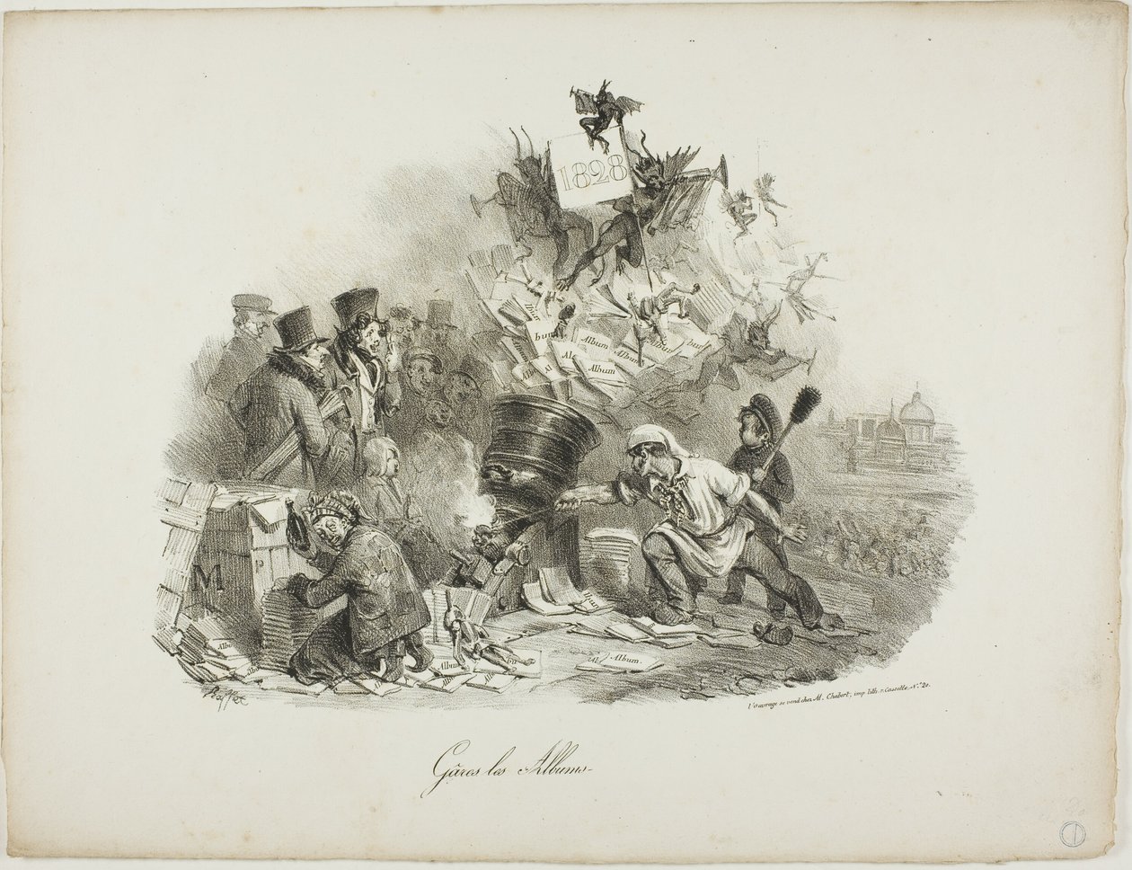Gâres les Albums af Denis Auguste Marie Raffet