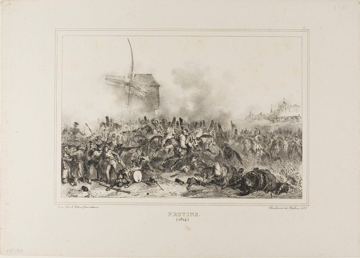Provinsen 1814 af Denis Auguste Marie Raffet