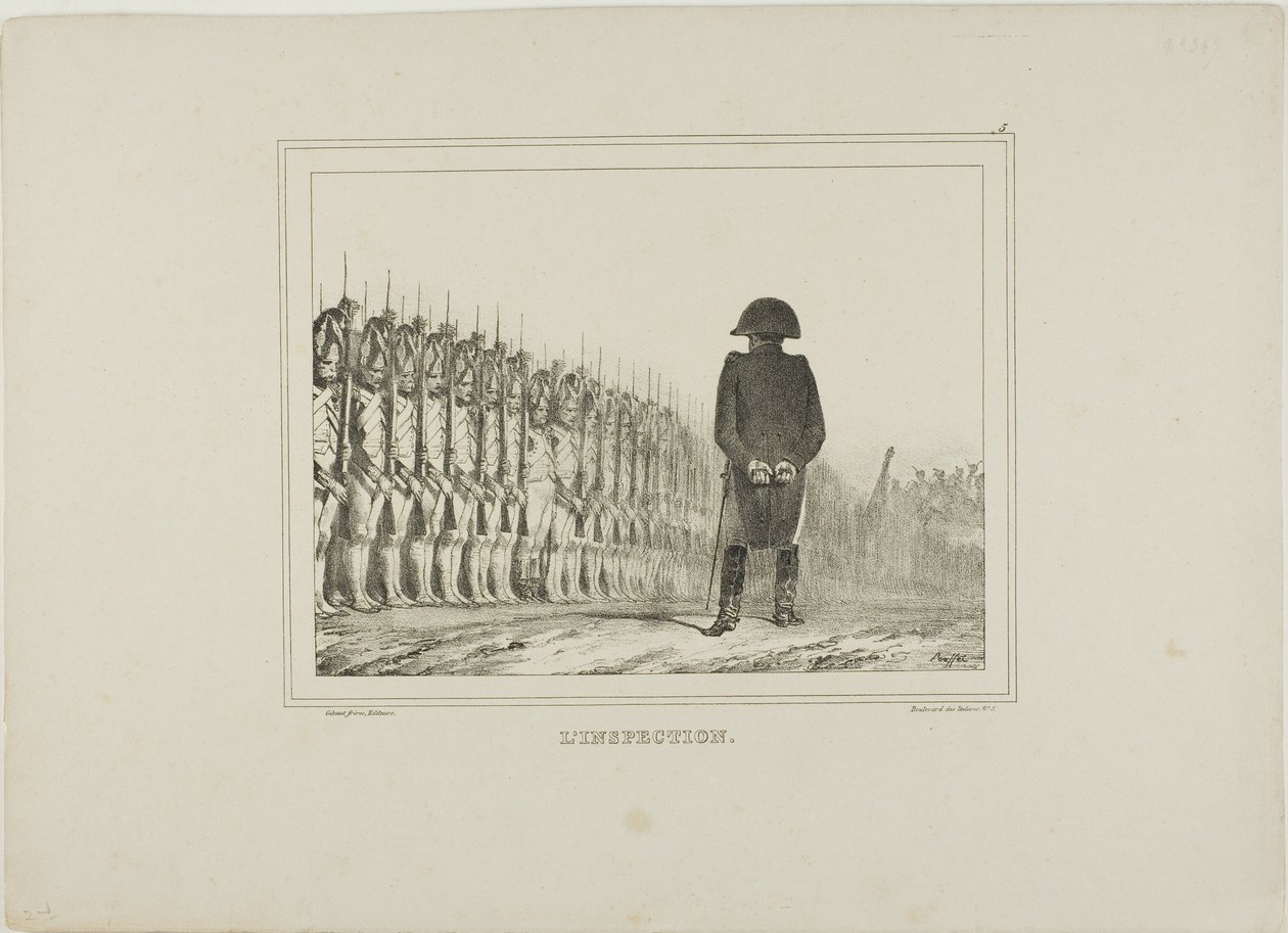 Inspektionen af Denis Auguste Marie Raffet