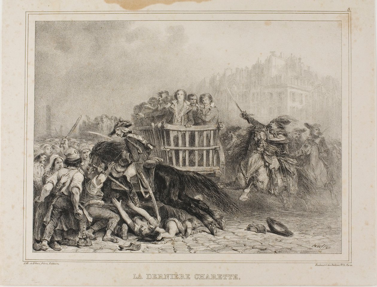 Den sidste vogn af Denis Auguste Marie Raffet