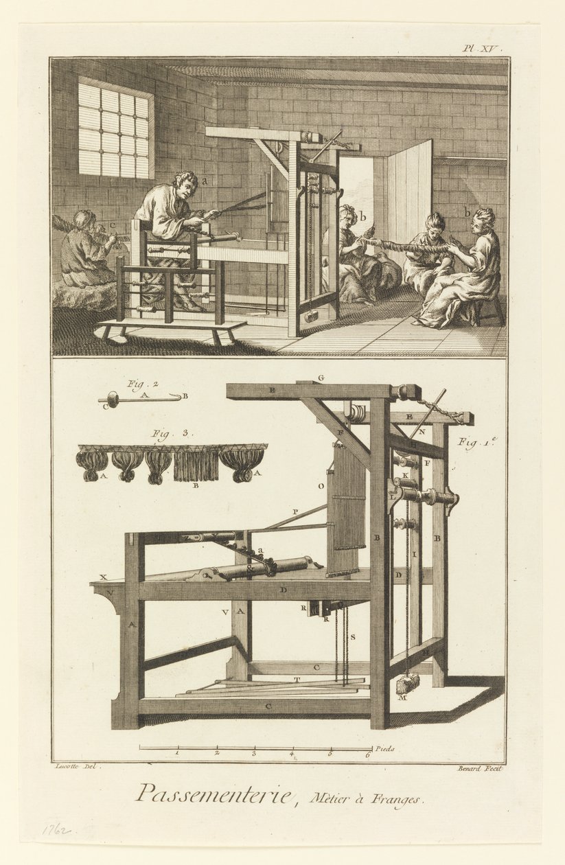 Besætning, Frynsevæv af Denis Diderot