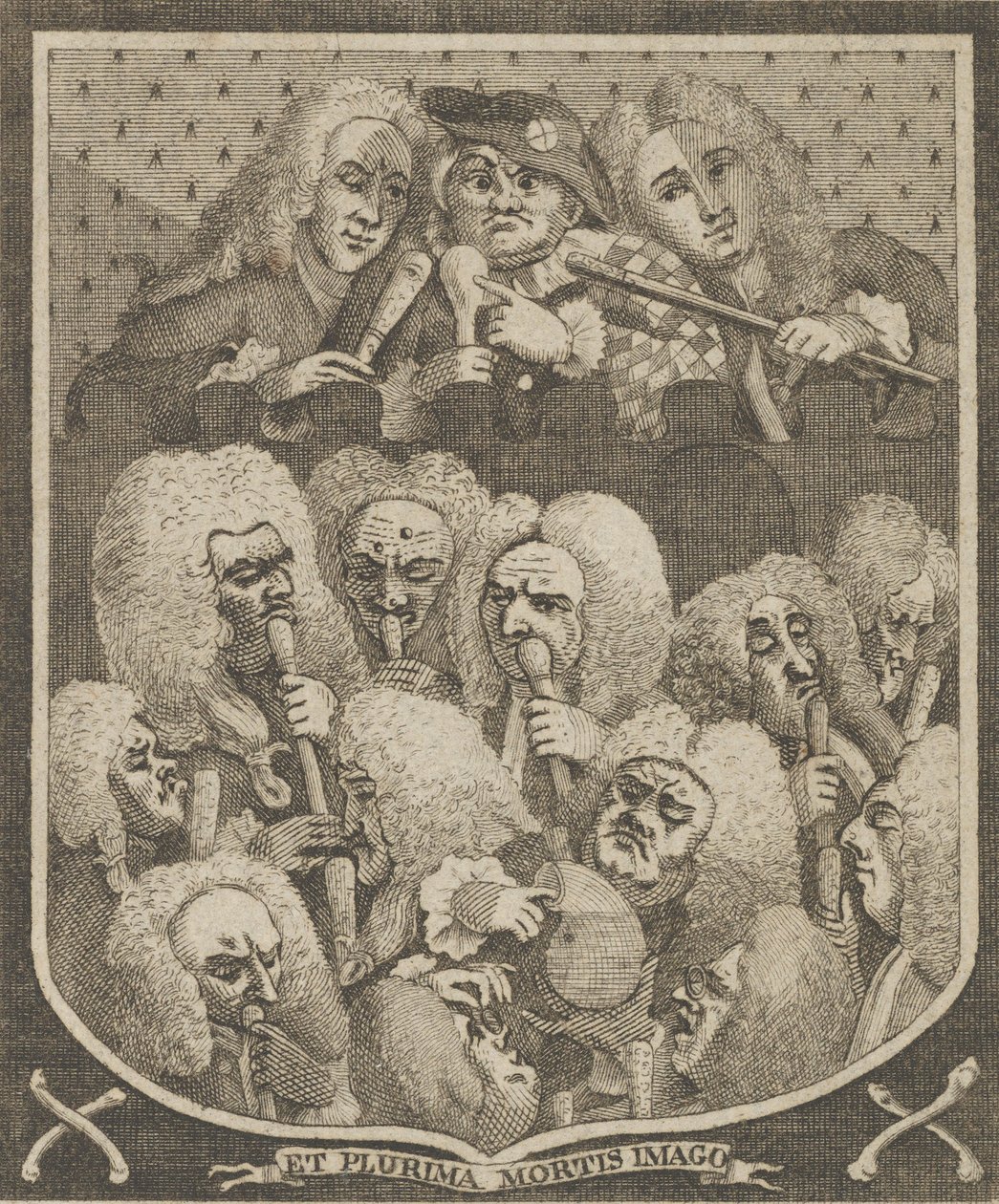 Bedemandsfirmaet, ca. 1800. af Dent