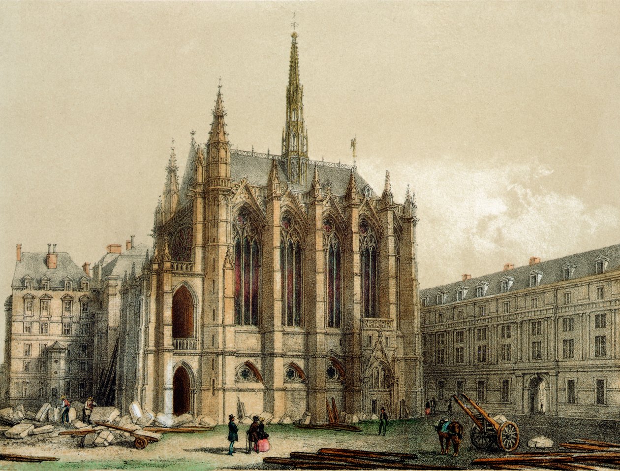 Sainte Chapelle, Paris af Deroy