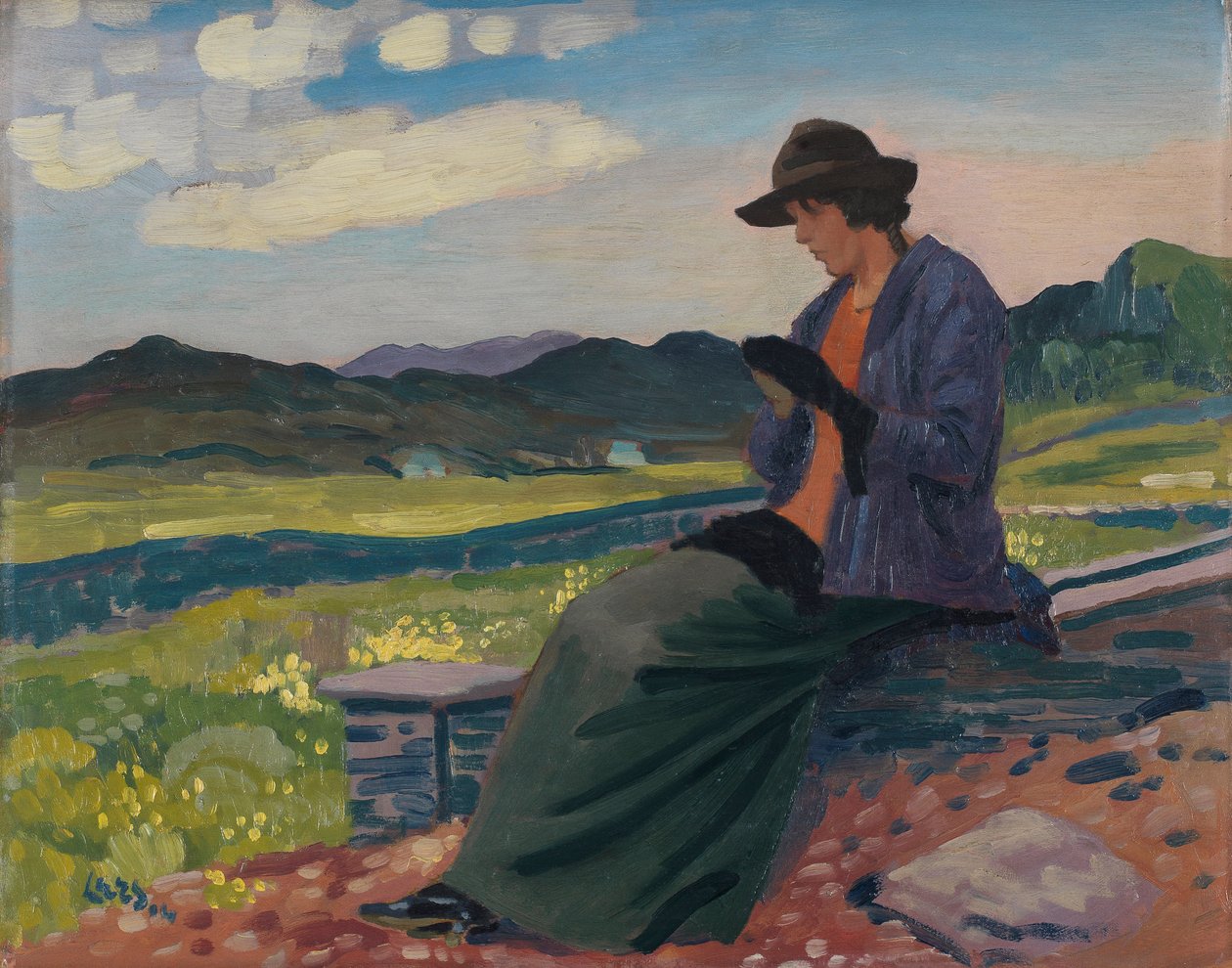Lyndra i Wales, 1910-14 af Derwent Lees