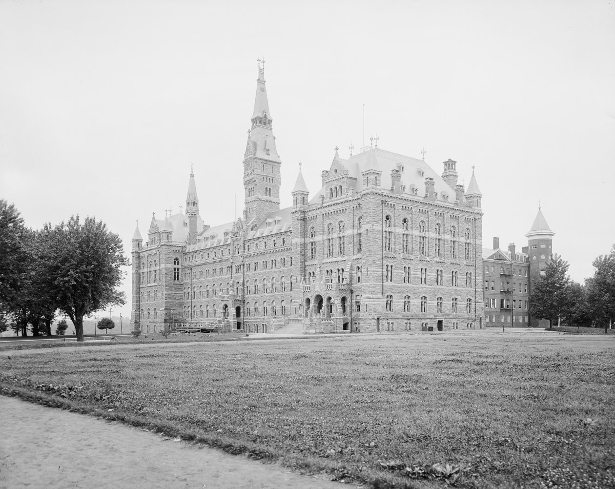 Generelt syn, Georgetown University, Washington, D.C., ca. 1904 af Detroit Publishing Co.