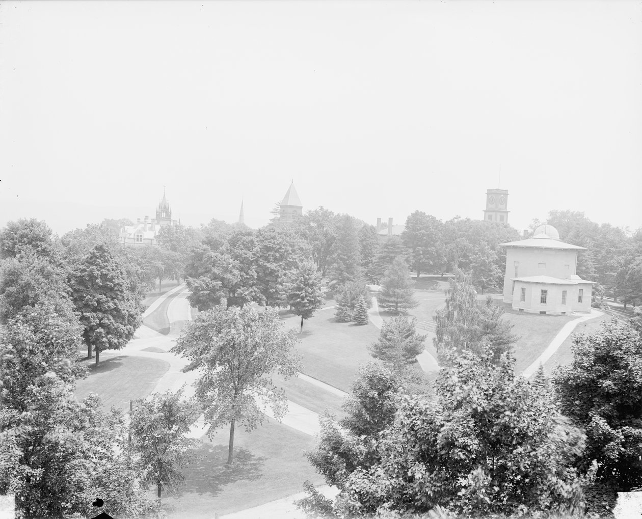 Campus, Amherst College af Detroit Publishing Co.