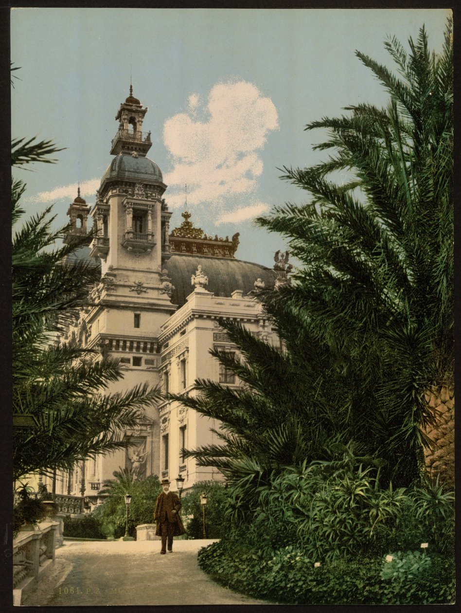 Teatret, Monte Carlo, Riviera, Monaco af Detroit Publishing Co.