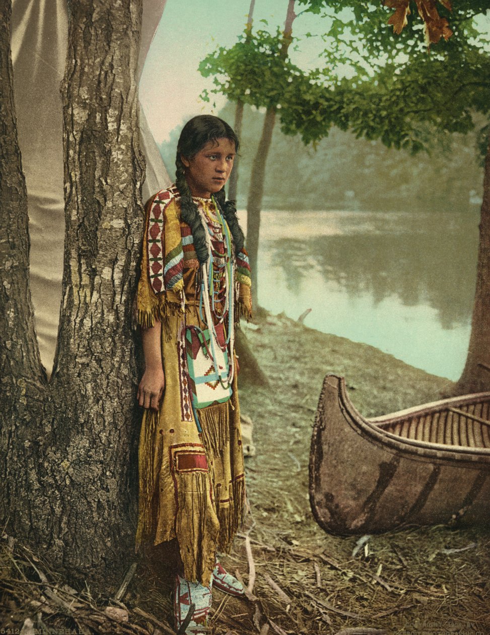 Minnehaha, ca.1904 (fotokrom) af Detroit Publishing Co.