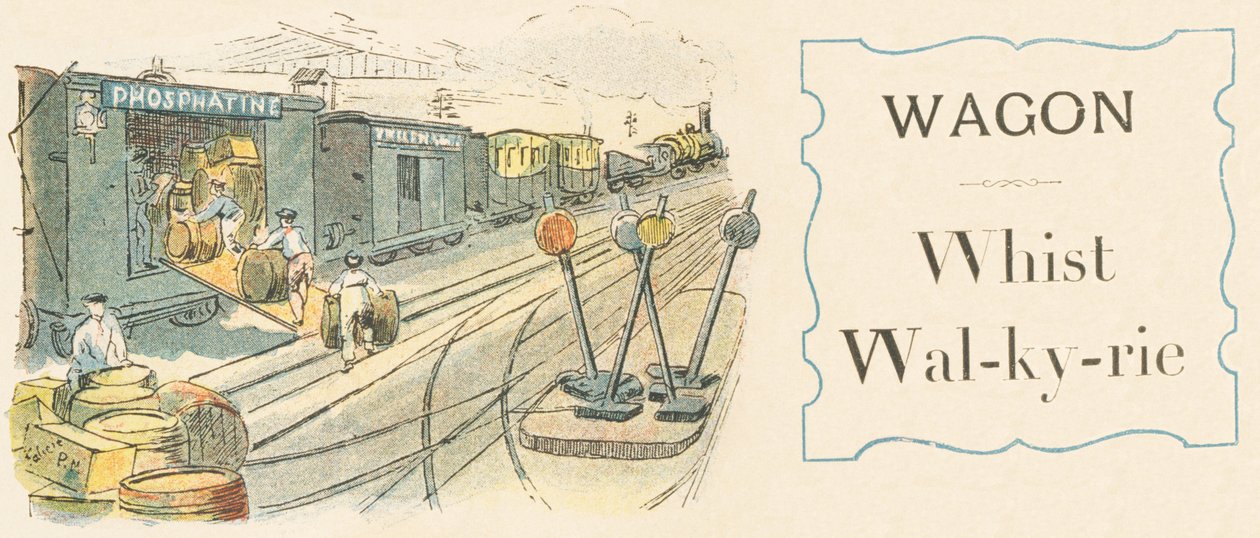 W: Vogn, whist, walkyrie af Devambez Devambez