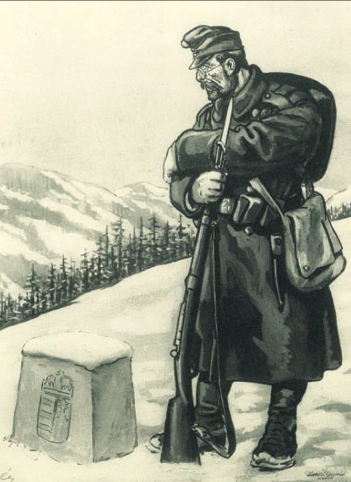 Den ungarske Sentinel af Dezso Ber