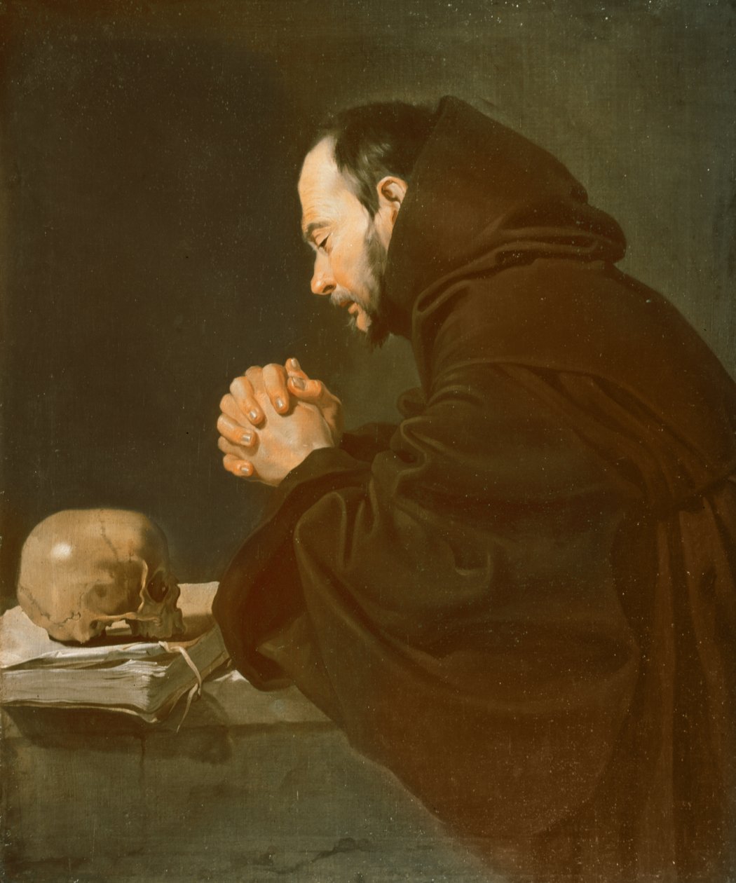 Sankt Frans i bøn af Diego Velázquez