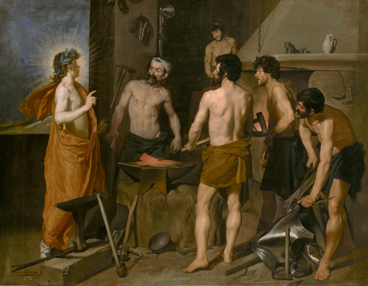 Vulcans smedje af Diego Velázquez