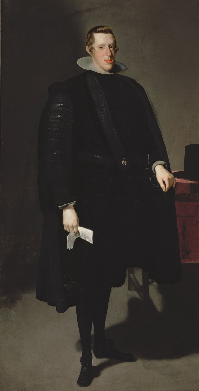 Filip IV af Spanien (1605-65) c.1626 af Diego Velázquez