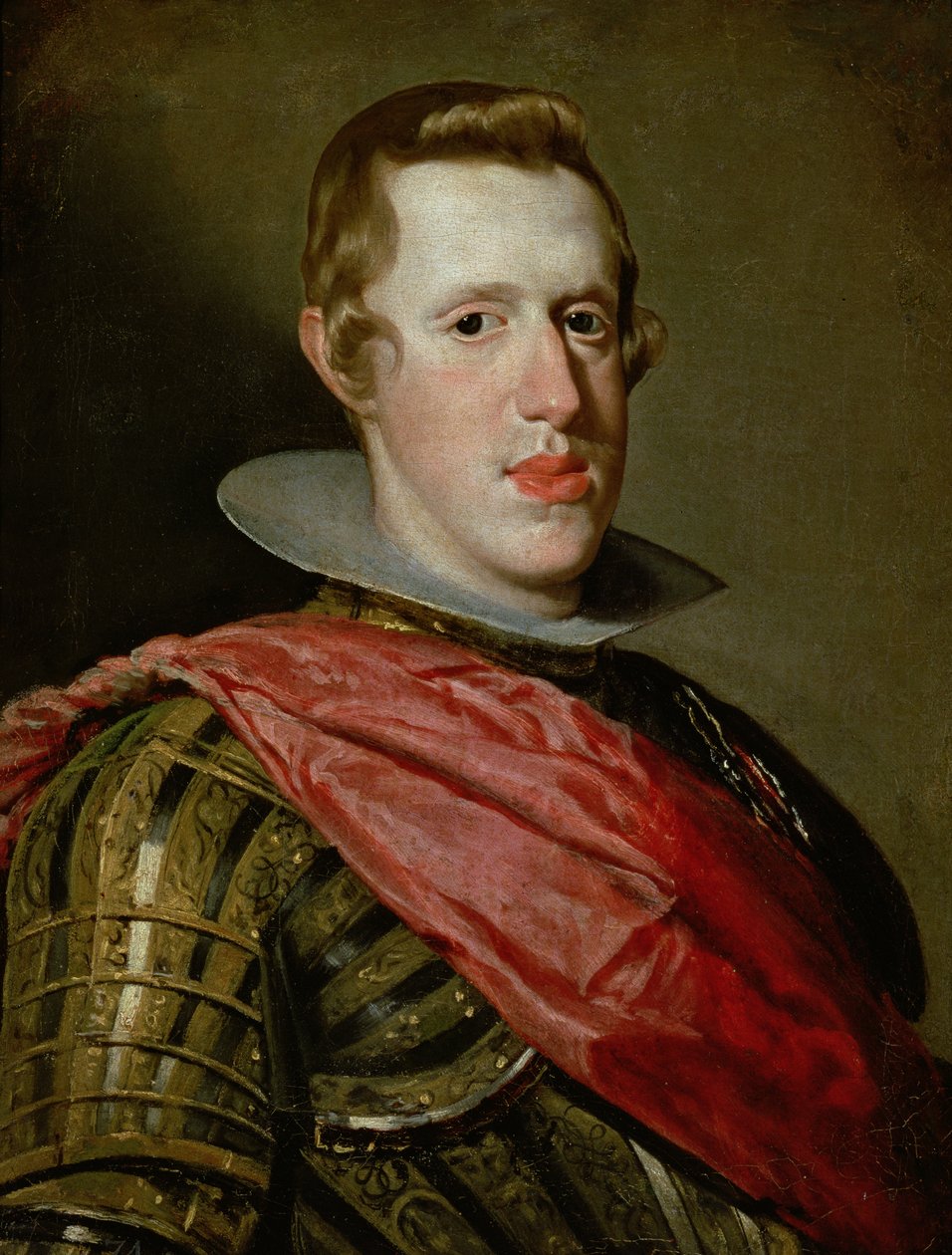 Portræt af Philip IV (1605-65) i rustning, 1628 af Diego Velázquez