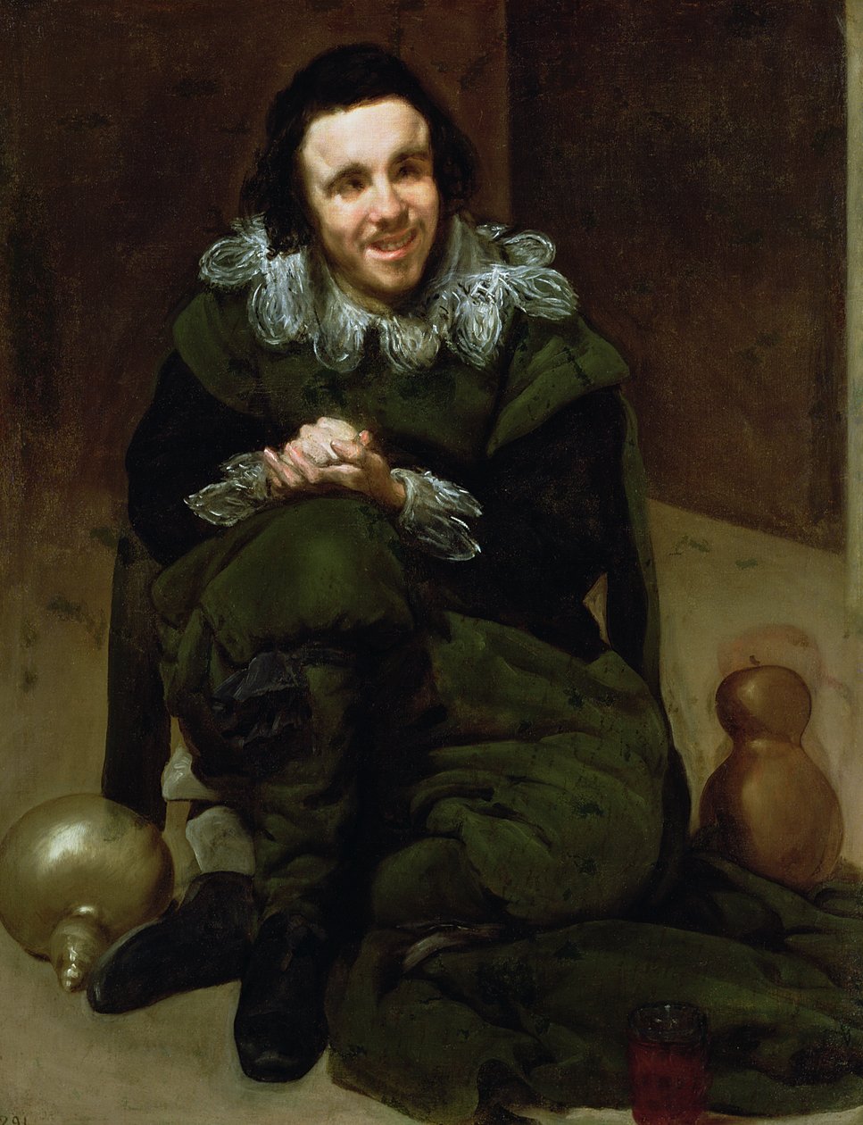 The Buffoon Calabacillas, fejlagtigt kaldt The Idiot of Coria, 1639 af Diego Velázquez