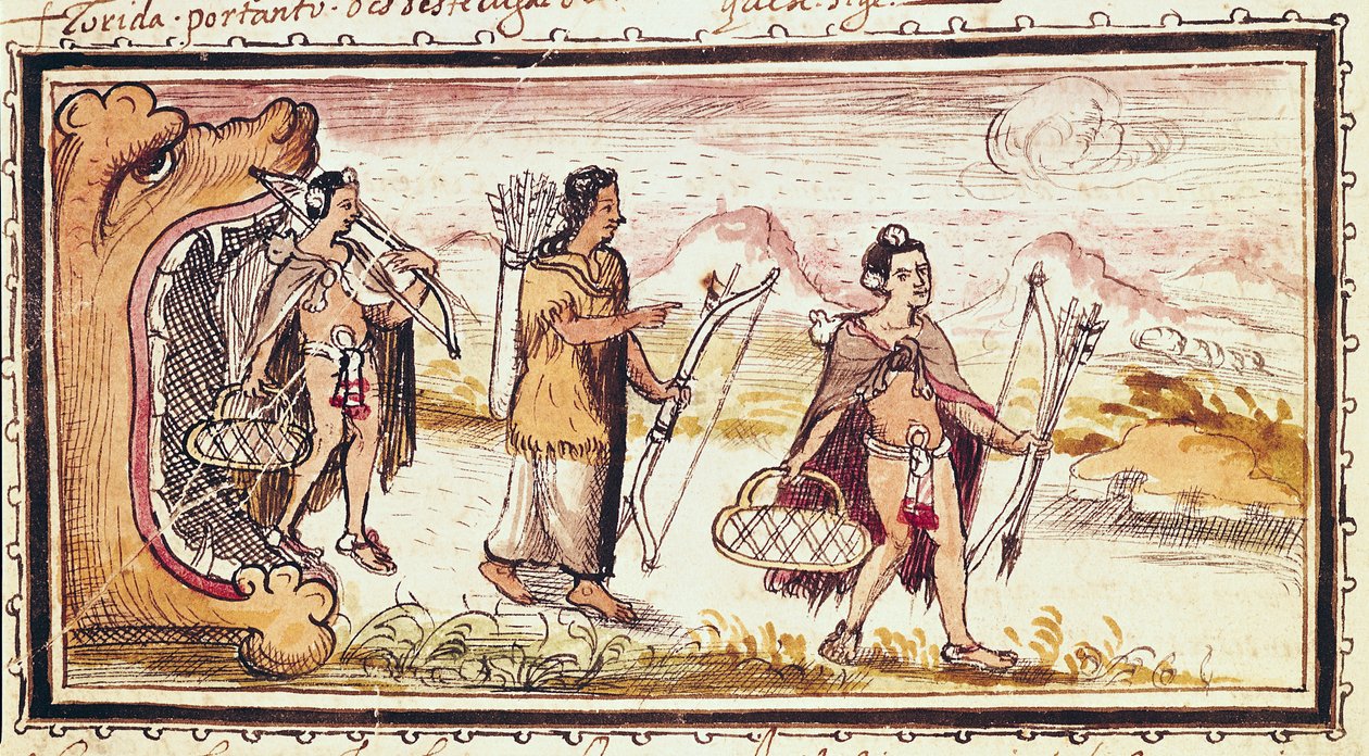 Jagten, 1579 af Diego Duran