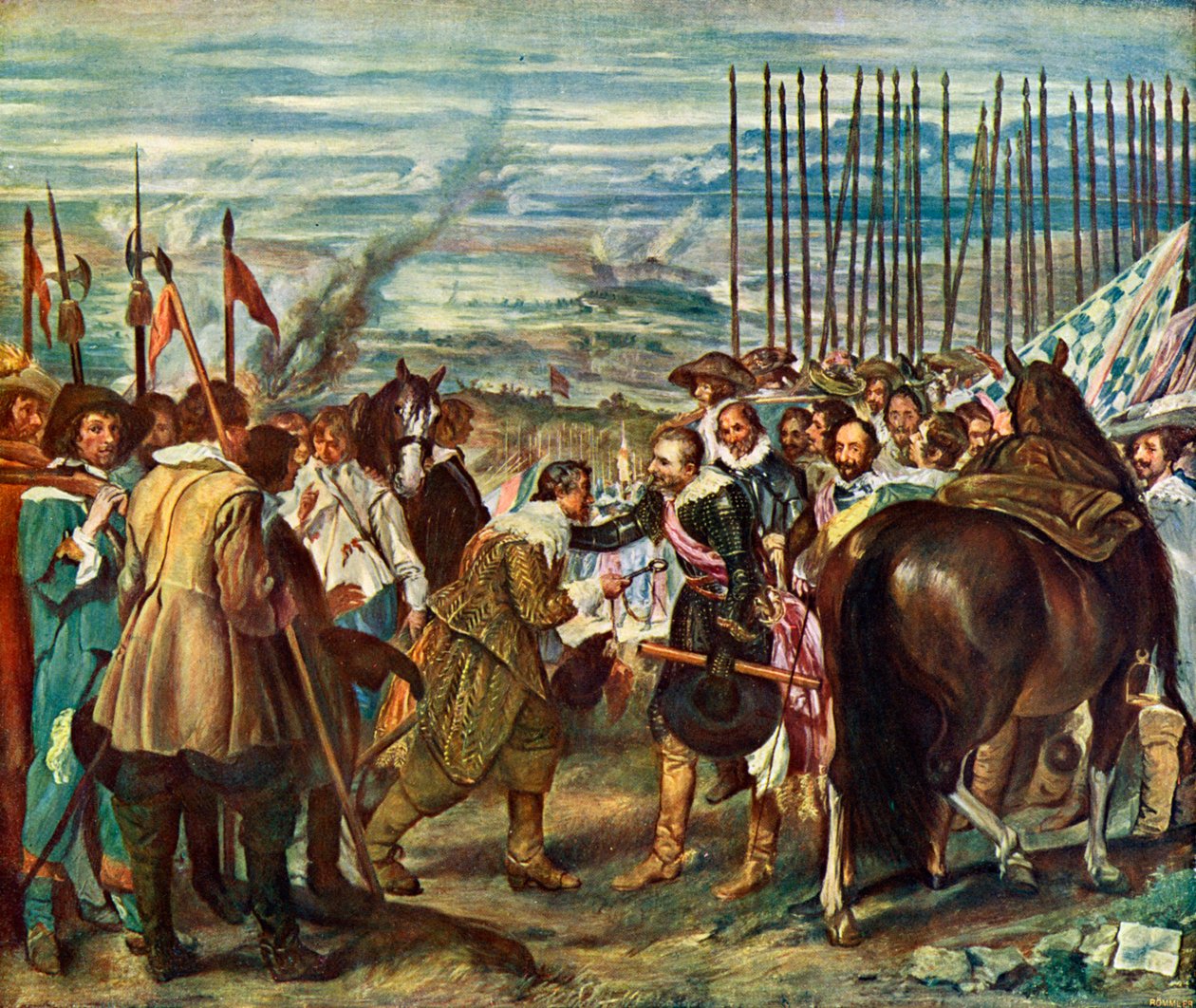Overgivelse af Breda Spydene, 1634-1635. af Diego Velázquez