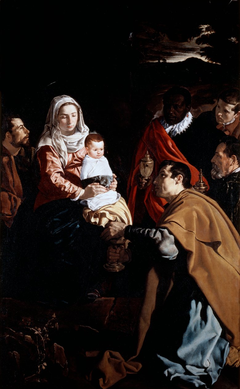 Magiernes tilbedelse, 1619. af Diego Velázquez