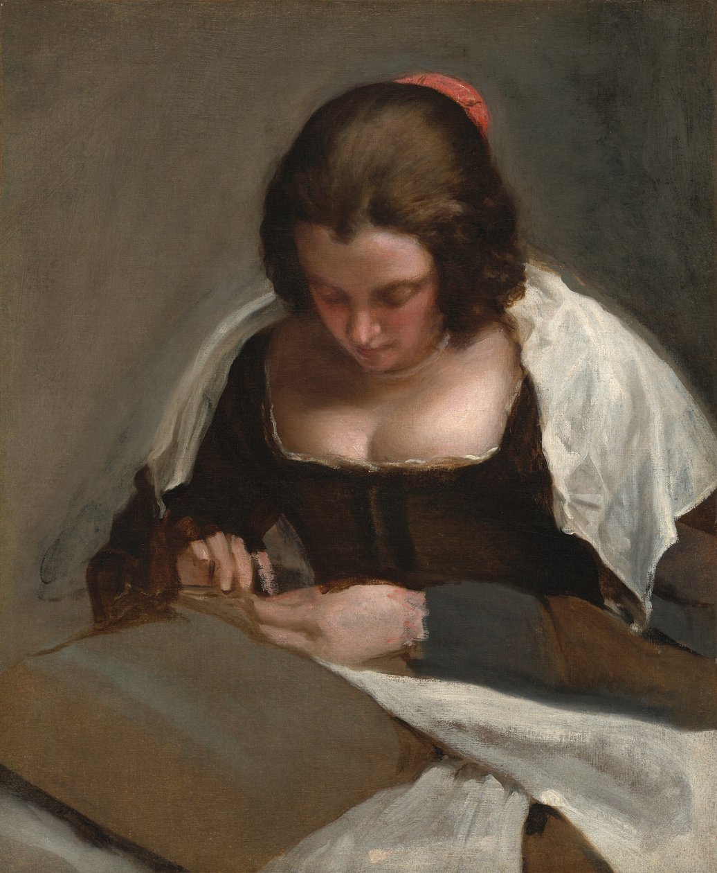 Nålekvinden af Diego Velázquez